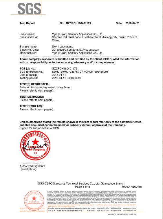 SGS Report